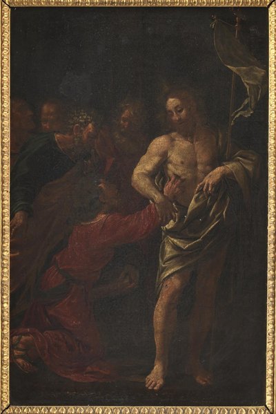 Sankt Thomass vantro af Annibale Carracci