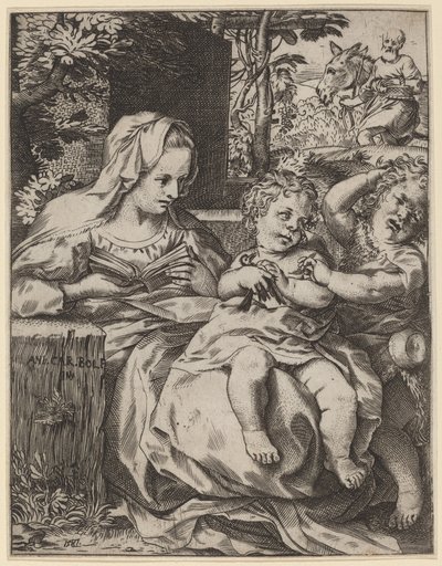 Svalens Madonna af Annibale Carracci