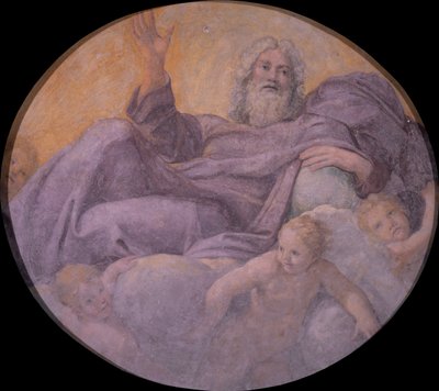 Den evige Fader, 1604-1607 af Annibale Carracci