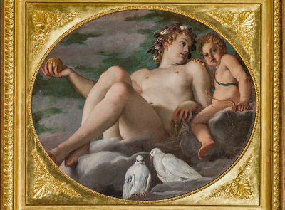 Venus og Amor af Annibale Carracci