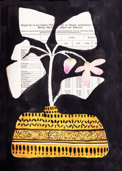 Mønstret vase – Bloom af Annick