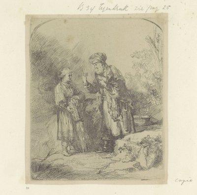 Abraham i Izak Samling af 85 originale tryk (serietitel) af Anonymous