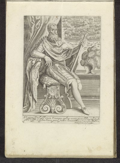 Admiraal Sebastiano Vernier en de Slag bij Lepanto Scènes uit het Venetiaanse leven (serietitel) Habiti d