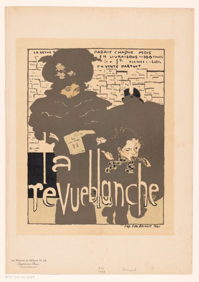 Annonce for La Revue Blanche Poster Masters (serietitel på objekt) af Anonymous