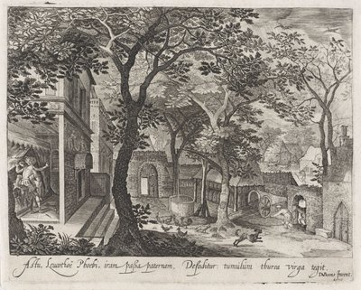 Apollo en Leucothea Scener fra Ovids Metamorphoses (serietitel) af Anonymous