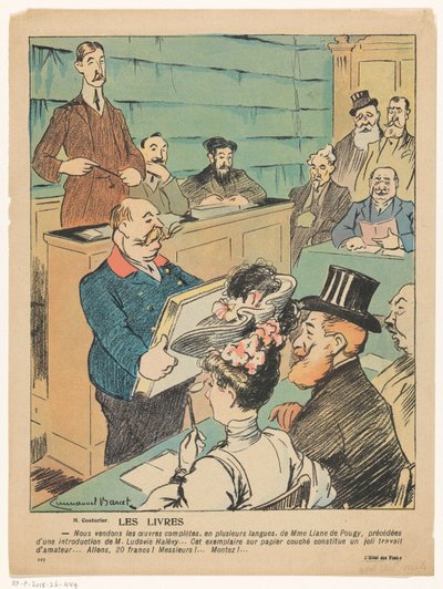 Bogauktion Les livres (titel på objekt) af Anonymous