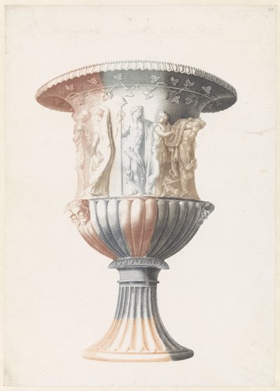Borghese vase af Anonymous