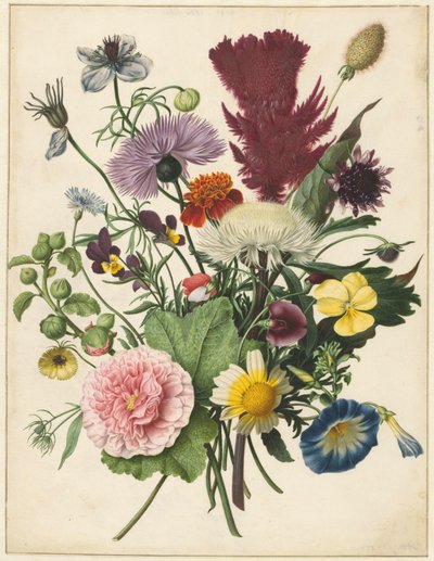 Buket blomster af Anonymous