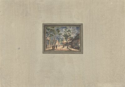 Brand ved Muiderberg, 1746 af Anonymous
