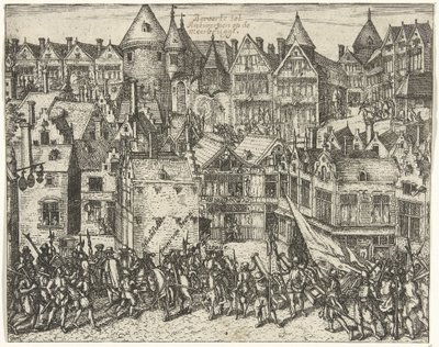 Calvinistisk oprør i Antwerpen, 1567 af Anonymous