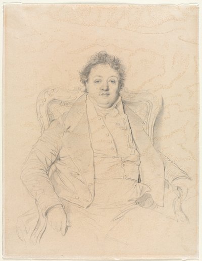 Charles Thévenin, efter Ingres af Anonymous