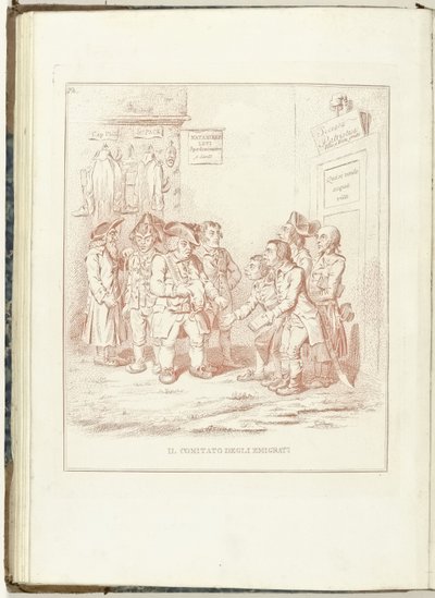Comité voor Uitgewekenen, 1795 Emigrantkomitéen (titel på objekt) Hollandia Regenerata (Italiensk kopie) (serietitel) The regeneration of Holland: spechio to all regenerated people (serietitel på objekt) af Anonymous