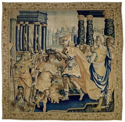 Coriolanus modtager laurbærkransen The History of Coriolanus (serietitel) af Anonymous