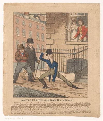 Dandy i nud En udsøgt alias Dandy in Distress (titel på objekt) af Anonymous