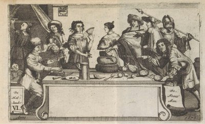 Fra Fransman og Hollander, 1673 Frans-man Hollander / Le Francois L