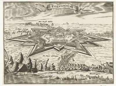 Stormen af ​​Coevorden, 1672 af Anonymous