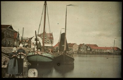 Havnen i Volendam af Anonymous