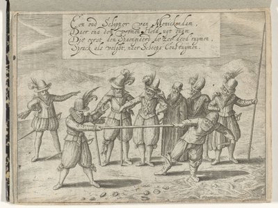 Slaget om den gyldne stok, 1608 af Anonymous