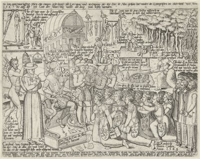 Hertugen af ​​Albas trone, 1569 af Anonymous