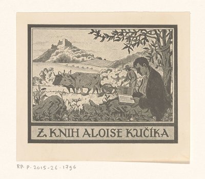 Ex libris af Aloise Kučík af Anonymous