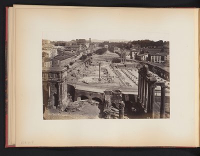 Forum Romanum i Rom, Italien Forum Romanum (titel på objekt) af Anonymous