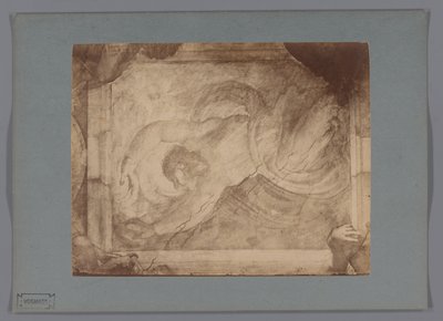 Fotoreproduktion af freskoen The Separation of Dark and Light af Michelangelo i Det Sixtinske Kapel af Anonymous