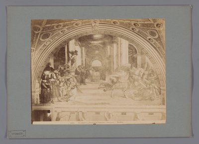 Fotoreproduktion af fresco Stanze d