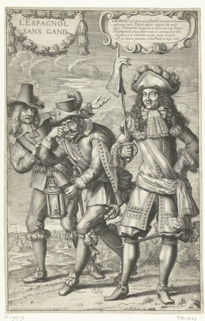 Fransk tegneserie om tabet af Gent, 1678 L