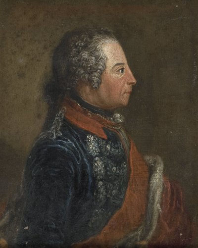 Frederik II den Store (1712-86), konge af Preussen af Anonymous