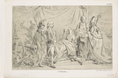 Fødsel af prins Willem Frederik George, senere kong Vilhelm II, 1792 af Anonymous