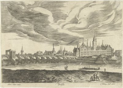 Udsigt over Dresden Dresden (titel på objekt) Ruinarum varii prospekt (serietitel) af Anonymous