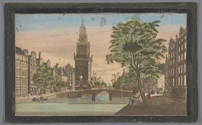 Udsigt over Jan Roodenpoortstoren i Amsterdam af Anonymous
