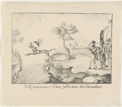 Jagt på en mynde, 1830 La poursuite d