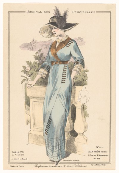 Journal des Demoiselles 15. august 1912, Nr. 5113 af Anonymous