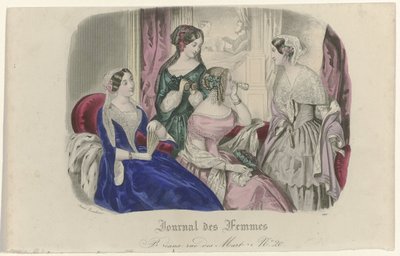 Kvindetidsskrift, 1840-1851, Pl. 1580 af Anonymous