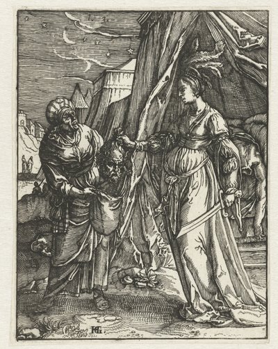 Judith med hovedet af Holofernes af Anonymous