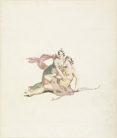 Jupiter i Callisto af Anonymous
