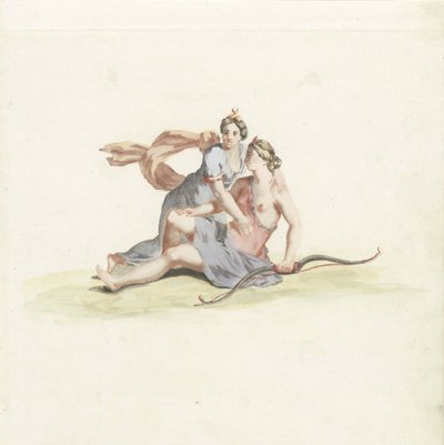 Jupiter i Callisto af Anonymous