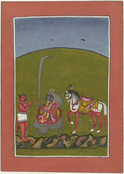 Kalki (den fremtidige inkarnation af Vishnu) Avatars of Vishnu (serietitel) af Anonymous