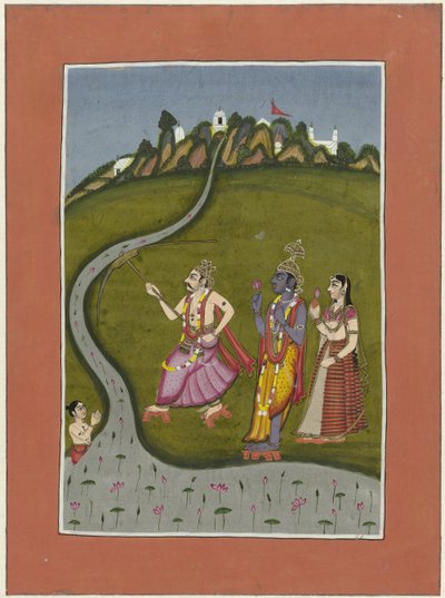 Krishna (Vishnu inkarneret) Avatars of Vishnu (serietitel) af Anonymous