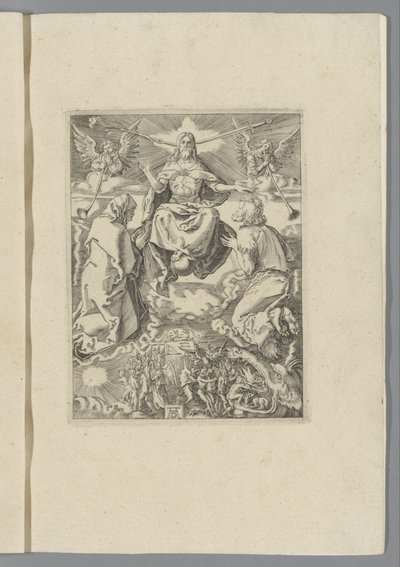 Sidste dom The Little Passion (serietitel) Passio Christi Ab Alberto Durer Nurenburgensi Effigiata (serietitel) af Anonymous