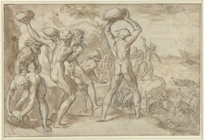 Laestrygonians knuser Odysseus