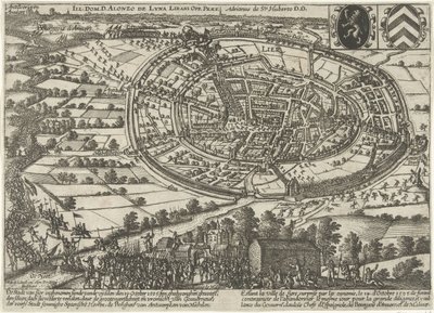 Lier taget til fange og forladt af statens hær, 1595 af Anonymous
