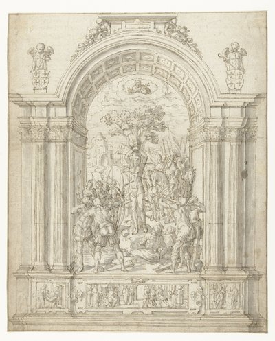 Sankt Sebastians martyrium af Anonymous