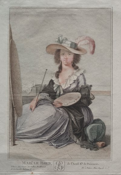 Fru Vigee Lebrun af Anonymous