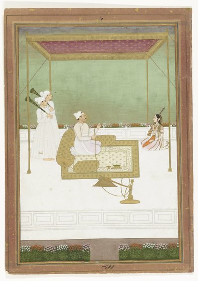 Nawab Mir Qasim Ali Khan fra Bengalen af Anonymous