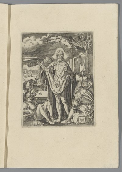 Rise of Christus The Little Pass (serietitel) Passio Christi Ab Alberto Durer Nürnberg-figur (serietitel) af Anonymous