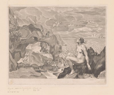 Perseus kommer for at befri Andromeda af Anonymous