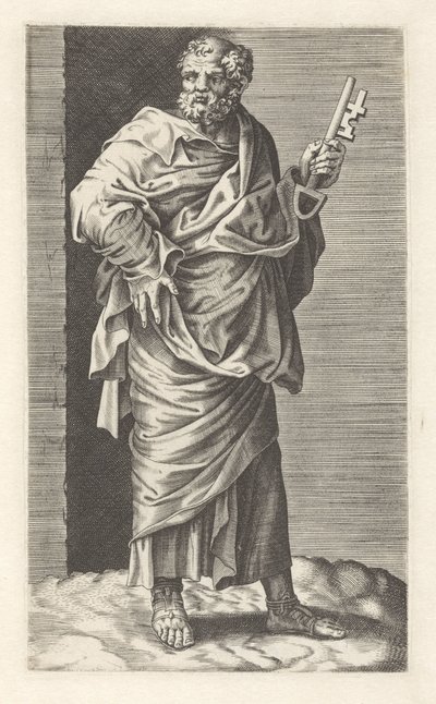 Peter Kristus og de tolv apostle (serietitel) af Anonymous