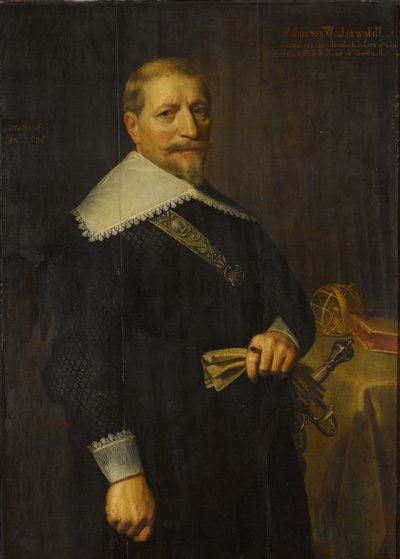 Portræt af Adam van Westerwolt (1580-1639) af Anonymous